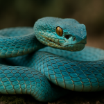 Víbora Azul: Conheça o Perigoso Réptil e Seu Veneno Potente